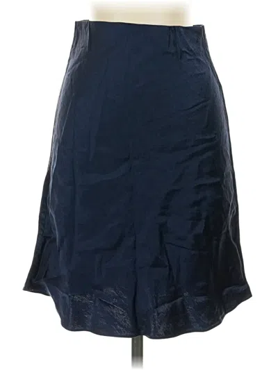 Pre-owned Babaton Formal Skirt In Blue