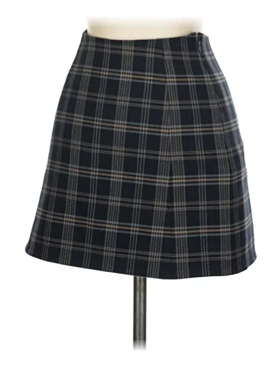 Pre-owned Babaton Formal Skirt In Gray