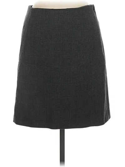 Pre-owned Babaton Formal Skirt In Gray