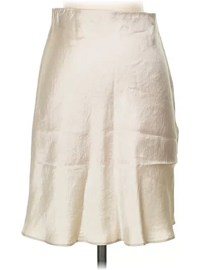 Pre-owned Babaton Formal Skirt In Ivory
