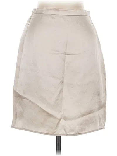 Pre-owned Babaton Formal Skirt In Ivory