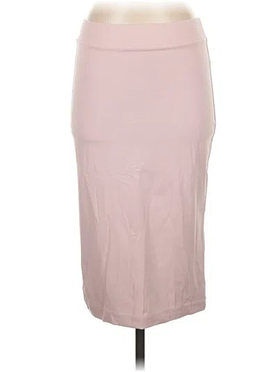 Pre-owned Babaton Formal Skirt In Pink