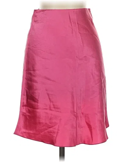 Pre-owned Babaton Formal Skirt In Pink