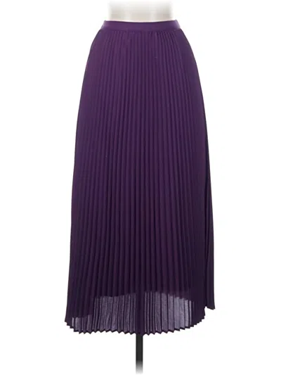 Pre-owned Babaton Formal Skirt In Purple