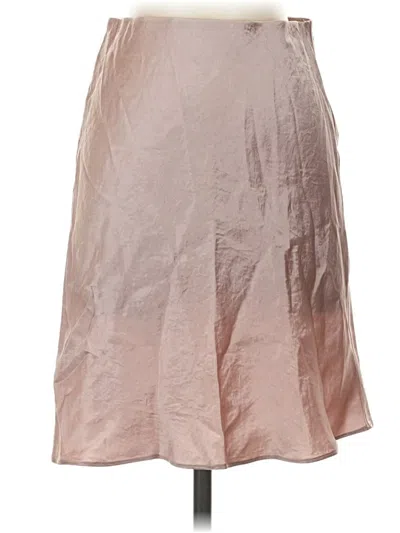 Pre-owned Babaton Formal Skirt In Silver