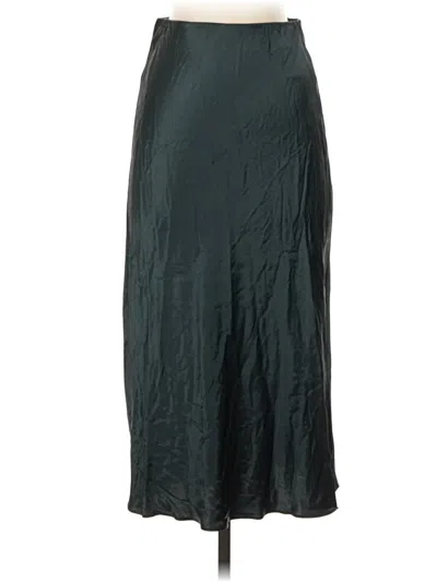 Pre-owned Babaton Formal Skirt In Teal