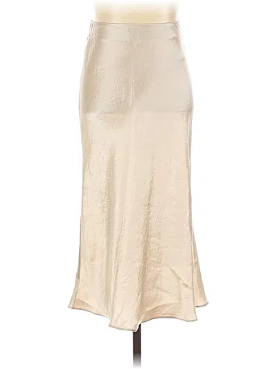 Pre-owned Babaton Formal Skirt In White