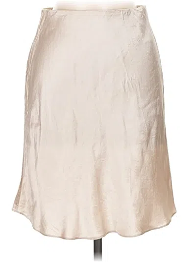 Pre-owned Babaton Formal Skirt In White