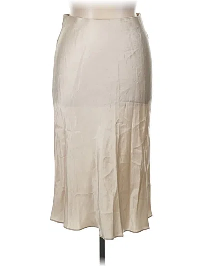 Pre-owned Babaton Formal Skirt In White