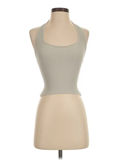 Pre-owned Babaton Halter Top Tan Halter Neckline Tops