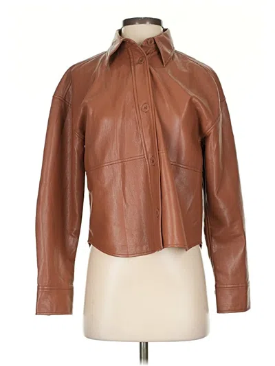 Pre-owned Babaton Jacket In Brown