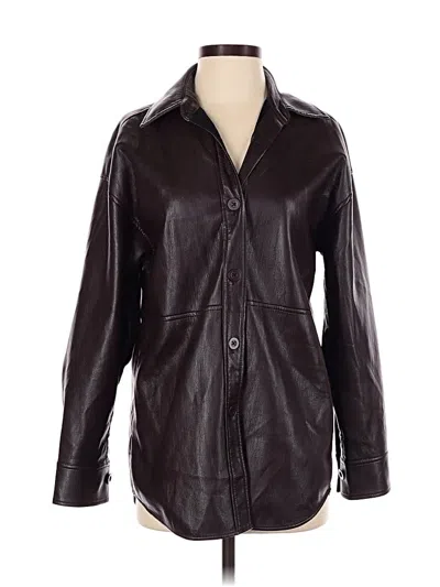 Pre-owned Babaton Jacket In Brown
