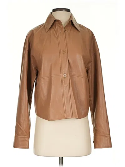 Pre-owned Babaton Jacket In Brown