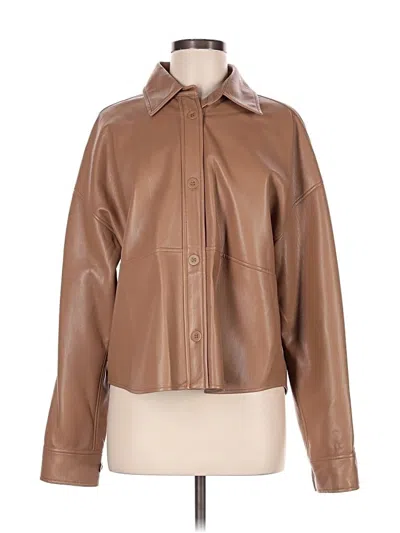 Pre-owned Babaton Jacket In Brown