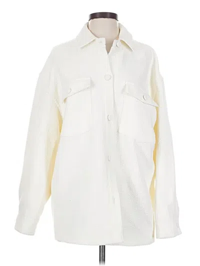 Pre-owned Babaton Jacket In Ivory