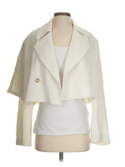 Pre-owned Babaton Jacket In Ivory