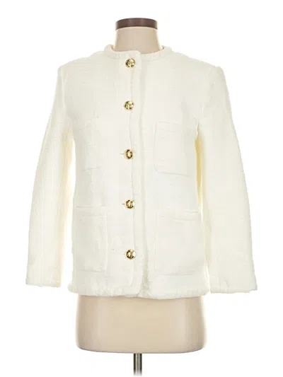 Pre-owned Babaton Jacket In White