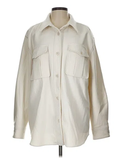 Pre-owned Babaton Jacket In White
