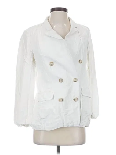 Pre-owned Babaton Jacket In White