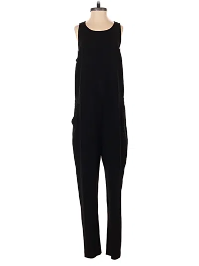 Pre-owned Babaton Jumpsuit In Black