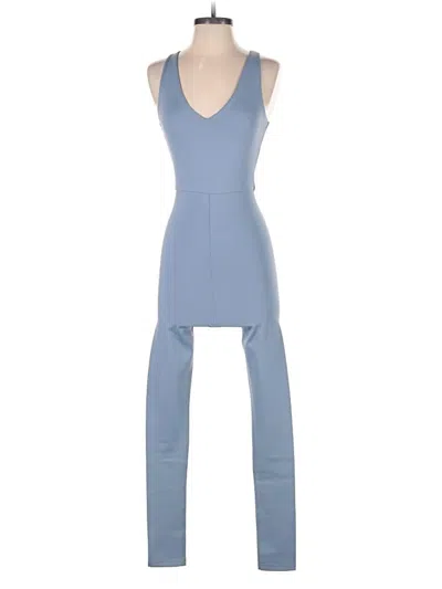 Pre-owned Babaton Jumpsuit In Blue