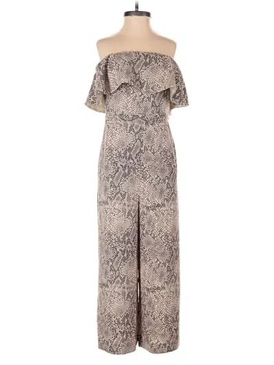 Pre-owned Babaton Jumpsuit In Gray