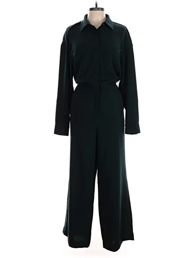Pre-owned Babaton Jumpsuit In Green