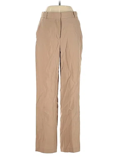 Pre-owned Babaton Khaki Pant In Brown