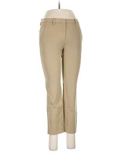 Pre-owned Babaton Khaki Pant In Tan