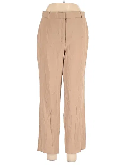Pre-owned Babaton Khaki Pant In Tan