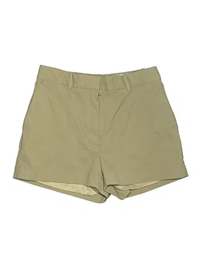 Pre-owned Babaton Khaki Shorts In Brown