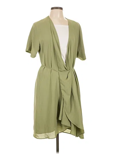 Pre-owned Babaton Kimono In Green