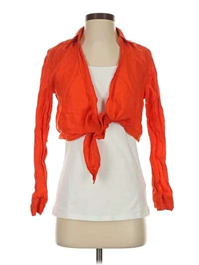 Pre-owned Babaton Kimono In Orange