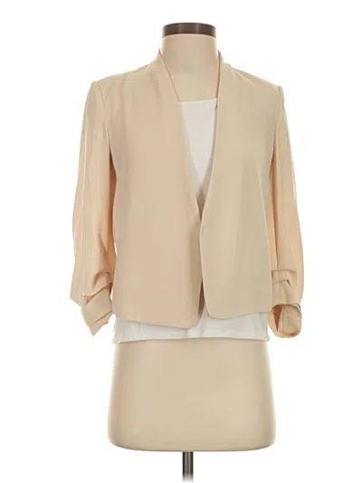 Pre-owned Babaton Kimono In Tan