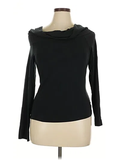 Pre-owned Babaton Long Sleeve T-shirt In Black