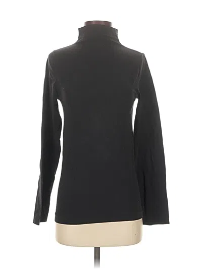 Pre-owned Babaton Long Sleeve Turtleneck In Black