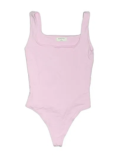 Pre-owned Babaton One Piece Swimsuit In Pink