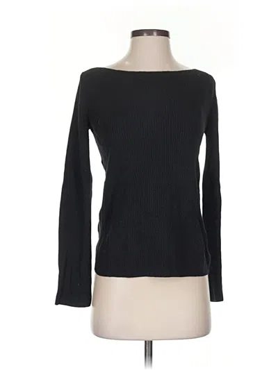 Pre-owned Babaton Pullover Sweater In Black