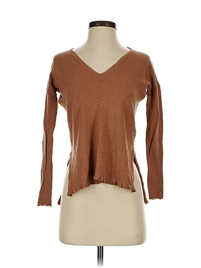 Pre-owned Babaton Pullover Sweater In Brown