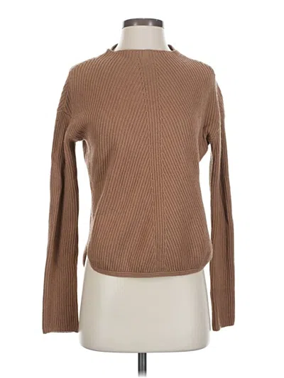 Pre-owned Babaton Pullover Sweater In Brown