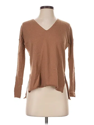 Pre-owned Babaton Pullover Sweater In Brown