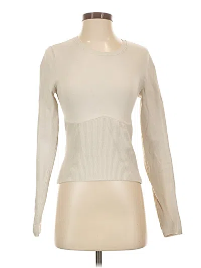 Pre-owned Babaton Pullover Sweater In Ivory