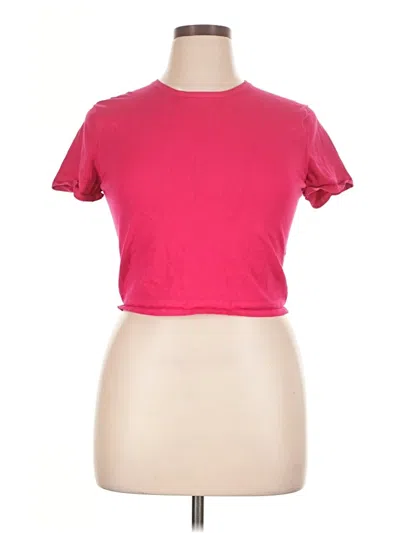 Pre-owned Babaton Pullover Sweater In Pink