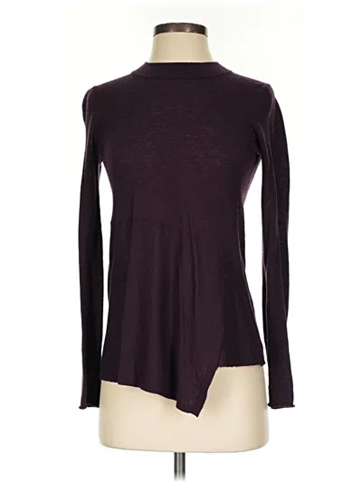 Pre-owned Babaton Pullover Sweater In Purple