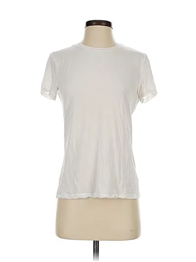 Pre-owned Babaton Short Sleeve T-shirt In White
