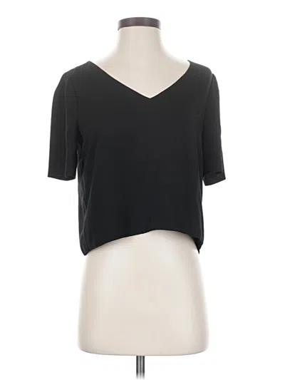 Pre-owned Babaton Short Sleeve T-shirt In Black
