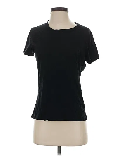 Pre-owned Babaton Short Sleeve T-shirt In Black