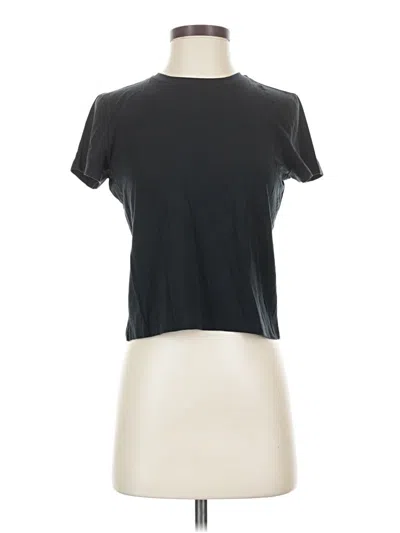 Pre-owned Babaton Short Sleeve T-shirt In Black