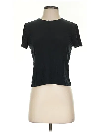 Pre-owned Babaton Short Sleeve T-shirt In Black