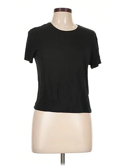 Pre-owned Babaton Short Sleeve T-shirt In Black